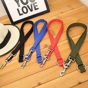 Dog Collars Leash Double Leashes For Big Walking Nylon Dogs Waterproof Chain Double-headed Pet Accessories