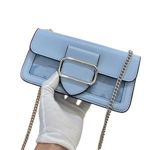 Дизайнерская маленькая сумка с бриллиантовой цепочкой 2024, новый стиль, универсальная сумка через плечо, популярная популярная женская сумка под мышкой на одно плечо, дизайнерская сумка