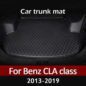 Pet Seat Cover Bil bagagerumsmatta för Benz CLA klass C117 sedan 2013 2014 2015 2016 2017 2018 2019 cargo liner matta interiör tillbehör lock HKD230706