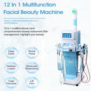 professional skin care therapy 11 in 1 galvanic and high frequency Skin Deep Cleaning facial machine with pdt light