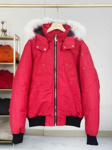 23SS Casual Mens Moose Down Jacket Outwear Outdoor Doudoune Man Winter Coat Parkas USA Knuk Warm Clothings S41