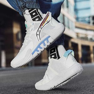 Mens Womens Breathable Mesh Sneakers Basketball Shoes Low Top Sports Trainers For Youth White Green