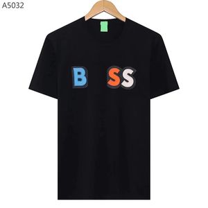 Man Tops Designer Shirts Men Mens T-shirts Boss High Quality Fashion Mens T-shirt Luxury Polo Round Neck Breathable Top Boss Business Shirt Casual Tee8RSU