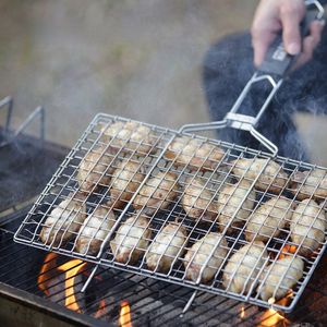 Griglie per barbecue Apparecchio per barbecue fermaglio per pesci rete per stecca Accessori per utensili domestici 230706