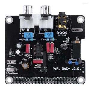 Pcm5122 Hifi Dac Audio Ljudkort Modul I2S Led Indikator För Raspberry Pi 2 B