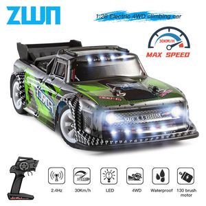 ElectricRC Car WLtoys 128 284131 K989 RC Car 2.4G Fjärrkontroll 4WD Offroad Race Car 30KMH Höghastighetstävling Drifting Barnleksaker Present 230705