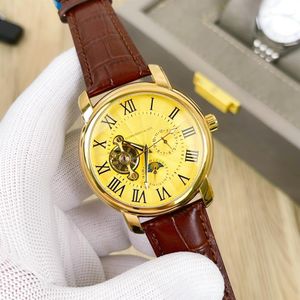 Orologi da uomo 41MM Movimento meccanico automatico Orologio Zaffiro luminoso Sport impermeabili Orologi da polso di moda a carica automatica montre de244l