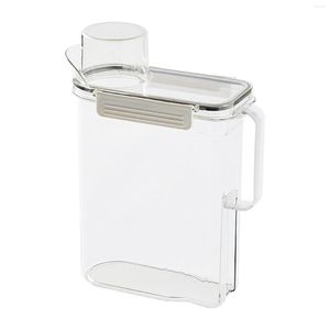 Storage Bags Laundry Detergent Container Dispenser Plastic Box For Bathroom Home