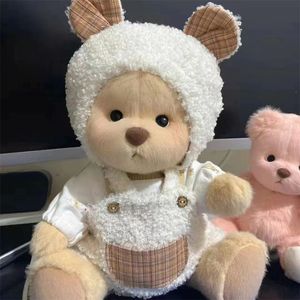 Плюшевые куклы Little Bear Doll Clush Coll Olde Toys для переодевания одежды Симпатичные детские игрушки украшения рождественские подарки 230705