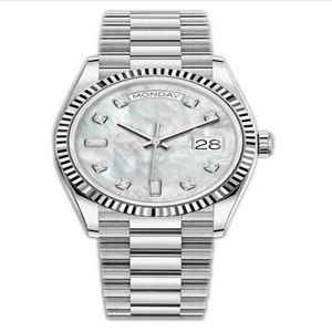 Алмазные наручные часы бренд швейцарские часы Новые роскошные наручные часы Автоматические механические мужские часы 41 мм рамки из нержавеющей стали Женщины Алмаз-часы Lady Wat Yi-24MZ