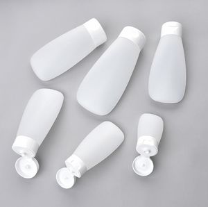 30ml 60ml 100ml 120ml 150ml 200ml Empty Plastic Squeeze Bottles Cosmetic Soft Tubes with Flip Cap Sample Container Storage Pot Packaging SN4405