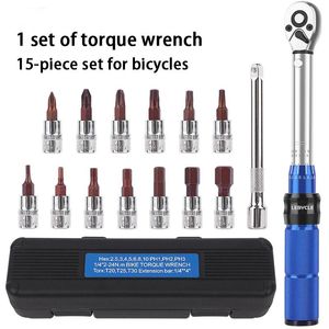 Lights Mountain Road Bike Torque Wrench Preset Ratchet Torque 224nm S2 Hex Tool Set Alloy Steel Multifunction Torque Wrench