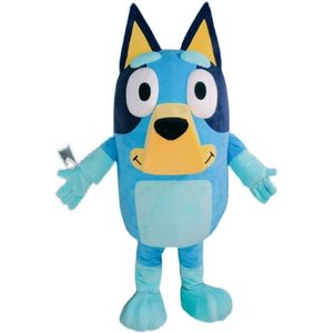 The Bingo Dog Mascot Costume Adult Cartoon Character Outfit Attraente Suit Plan Regalo di compleanno287p