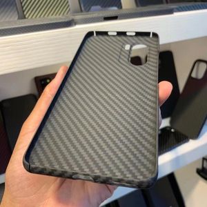 Byxor ytfcarbon kolfiberfodral för Xiaomi Redmi K40Pro+ Cover Ultra Aramid Fiber Ultrathin K40 Pro Shell