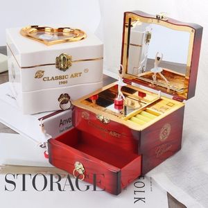 Novelty Items Classic Rotating Dancer Ballerina Piano Music Box Clockwork Plastic Jewelry Box Girls Hand Crank Music Mechanism Christmas Gift 230707