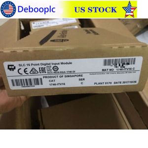 New Sealed 1746-itv16 Ser C Slc 16 Point Digital Input Module (shipping Dhl)