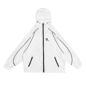 갈비뼈 인레이 및 스플릿 구조 Sun Protection Suit가있는 New Sun Protection Jacket의 최상층 버전