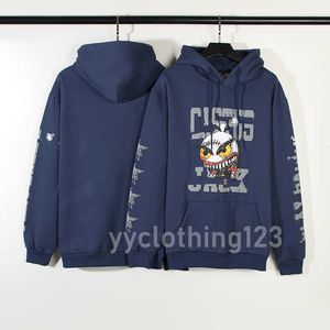 Mężczyźni i kobiety z Hip Hop Street 23ss w stylu parodia baseball Casual Sports Bluie