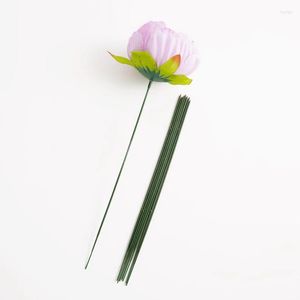 Decorative Flowers Fake Green Branches Flower Arrangement Rod Accessories Simulation Wire