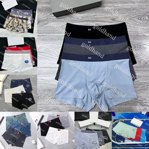 Fashion Mens Boxers Underpants Underwear Designer Male Causal Boxer Shorts Ice Silk Breathable Underpant