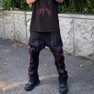 Undermycar Limited Color Block Armor Pants 2.0 Seitlicher Reißverschluss Nylon Funktionelle Arbeitskleidung Freizeithose Freizeithose Herren Streetwear Hose