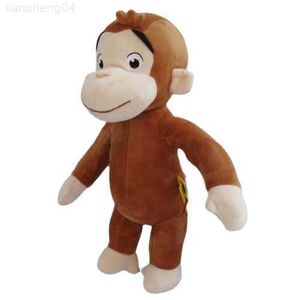 Stuffed Plush Animals 12" CURIOUS GEORGE PLUSH DOLL MONKEY PLUSH TOY NEW L230707