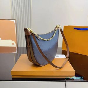 Designer-Tasche über Luxus-Vintage-Umhängetaschen, die Halbmond-Unterarm-Handtasche, Umhängetasche, Damen-Tasche, großes Fassungsvermögen, POCHETTE, Tote-Ketten-Geldbörse