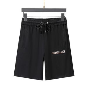 Pantaloncini di design da uomo Pantaloncini di tendenza alla moda Summer Beach Pantaloncini di colore bianco e nero di marca casual con tasca taglia asiatica M-3XL