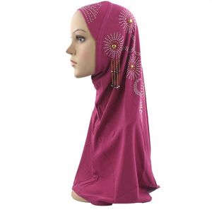 Roupas étnicas 10 peças Muçulmanas Mulheres Meninas Hijab Coberturas de Cabeça Cachecol/Boné/Chapéu Lenço de Cabeça Islâmico Turco Islã Turbante Ramadã Atacado