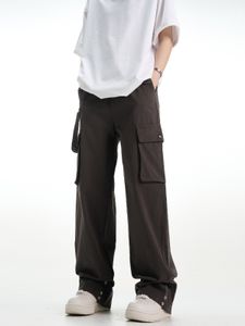 Pantaloni da uomo moda casual americano grande tasca cargo camo jogger esercito pantaloni larghi uomini coreani uomini e donne sciolti 230706