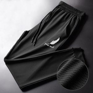 Calça Masculina Esportes Estilo Coreano Verão Todos Bolsos Combinados Calça de Moletom Amarrada no Tornozelo Masculina para Escola 230706