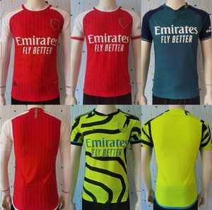 Player version 23 24 soccer jerseys home away 3th Havertz Jorginho JESUS SMITH ROWE PEPE SAKA Kiwior Trossard MARTINELLI TIERNEY 2023 2024 NKETIAH football shirt