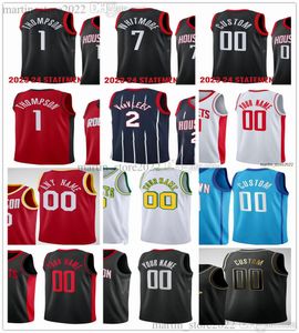 2023-24 Statement Basketball Jersey Fred 23 VanVleet 1 Amen Thompson 7 Cam Whitmore 10 Jabari Smith Jr. 17 Tari Eason Jalen 4 Green Alperen Sengun Kevin Porter Jr. Printed