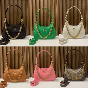 20233designer Pcs High Plouds Bag Cleo Ladies Ladies Luxury Chain Hobo Wallet Messenger Bag Сумка для рук