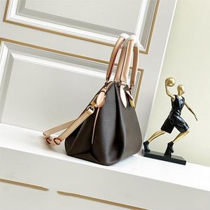 Lady Luxury leather bucket bag Womens men Designer marc tote classic Drawstring shoulder fashion wallet buckets top handle purses handbag Crossbody Unisex bags A77