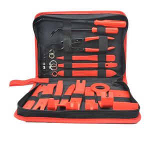 Auto Trim Removal Tool, Car Pry Tool Kit 19pcs Scratch Proof Matte för bilbåtmöbler Flygplan TRIM ANVÄNDNING HM-19