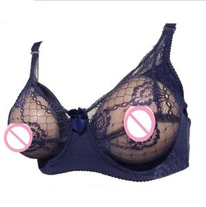 Breast Form Silikon Fakebryst BH CD crossdressing falskbröst BH Fakebröstkudde COSPLAY Dam BH Bröst BH endast BH 230706