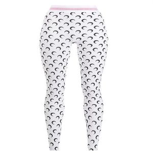 Mode Frauen Leggings Yoga Hosen Mond Druck Dame Schlank Track Hose Trouse Outwears Hohe Taille Sport Capris