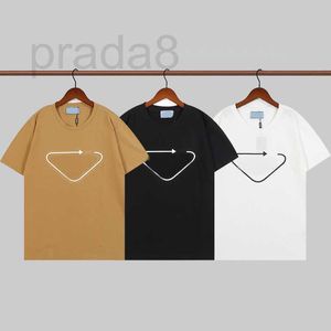 T-shirts masculinas T-shirts masculinas T-shirts femininas tridimensionais Pano de nylon Homem Paris Moda T-shirt Manga curta luxos T-shirts Preto verde cinza S-2XL FKZ7