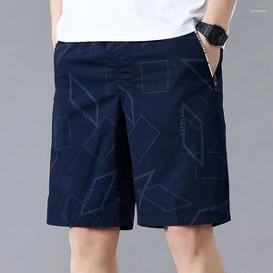 Pantaloncini da uomo Uomo Cotone Stampa Sport Street con tasche 5XL Plus Size 6XL Gym Cargo Hawaii Summer Pantaloni al ginocchio coreani Pantaloni da uomo