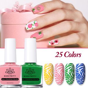 Nail Gel 15 Color Summer Series Nail Stamping Polish ly Sweet Style for Stamp Plate Printing Varnish Candy Nail varnish 230706