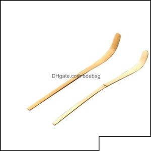 Cucchiai Bamboo Matcha Scoop Tè Cerimonia giapponese Accessori Cucchiaio 363 S2 Drop Delivery 2021 Casa Giardino Cucina Sala da pranzo Posate Dht4L