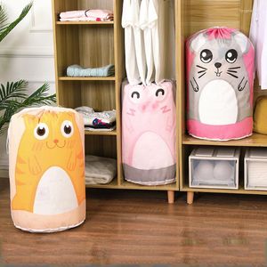 Storage Bags Quilt Bag Beam Cylinder Dustproof Clothing Clothes Finishing Packing