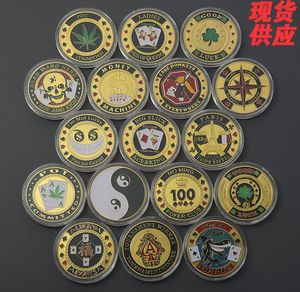 Arts and Crafts Foreign trade European and American metal paint Commemorative coin virtual coin