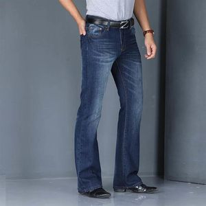 Корейский стиль мужские мужские джинсы осень расколотые джинсы для мужчин срезан колокольчик джинсовые брюки Длинные брюки модные джинсы Hombre 2011293H