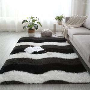 Carpets Plush Customized Design Living Room Rug Soft Fluffy Bedroom Nordic Modern Decor Coffee Table Floor Blanket Kids Mat