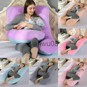 Almofadas de maternidade corpo inteiro gigante maternidade travesseiro mulheres grávidas confortável almofada macia sono corpo de alta qualidade quente x0707