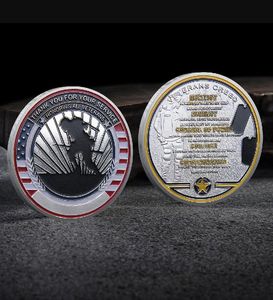 الفنون والحرف التذكارية عملة عسكرية ميدالية التذكارية الميدالية ثلاثية الأبعاد المعدنية الحرف اليدوية