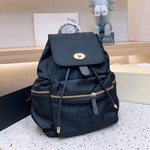 New Women Men Designer Nylon Composite Mini Pack Classic Backpack Backled Hights Disual Leather Leater