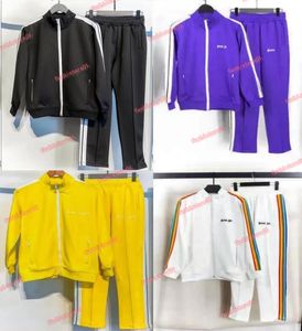 Designer Womens Hoodies Mens Palm Angel Tracksuit Sweatshirts Tuta Sportiva Men Set Track Suit Coats Man Jackets byxor Sweatsuits Topps Blue Yellow E43Q